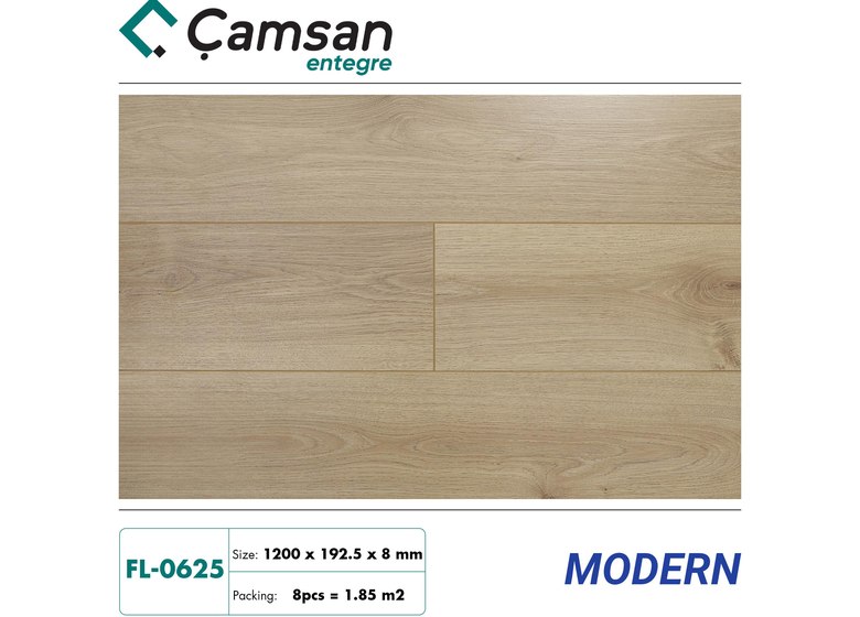 Sàn gỗ Camsan 8mm Aqua - FL0625