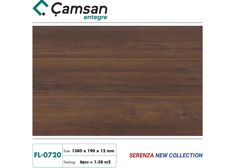 Sàn gỗ Camsan 12mm Serenza - FL0720