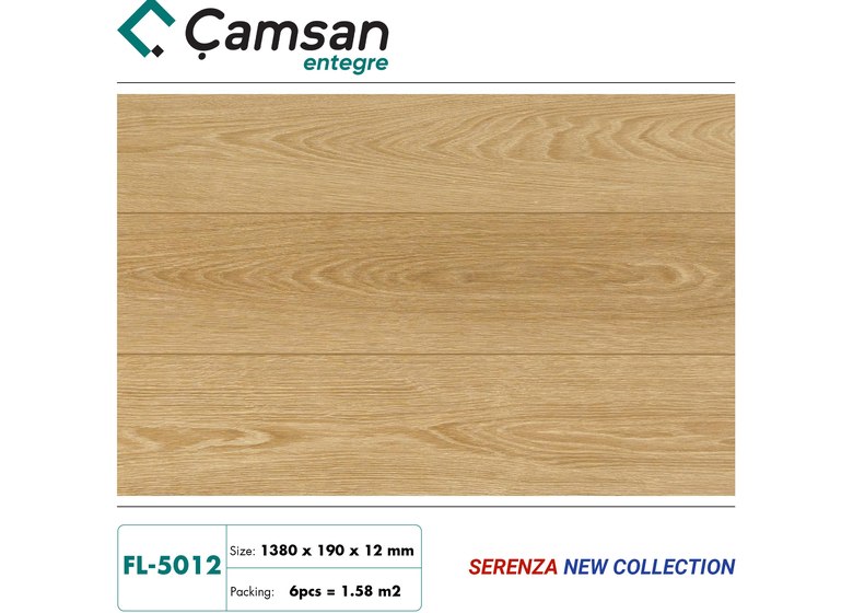 Sàn gỗ Camsan 12mm Serenza - FL5012