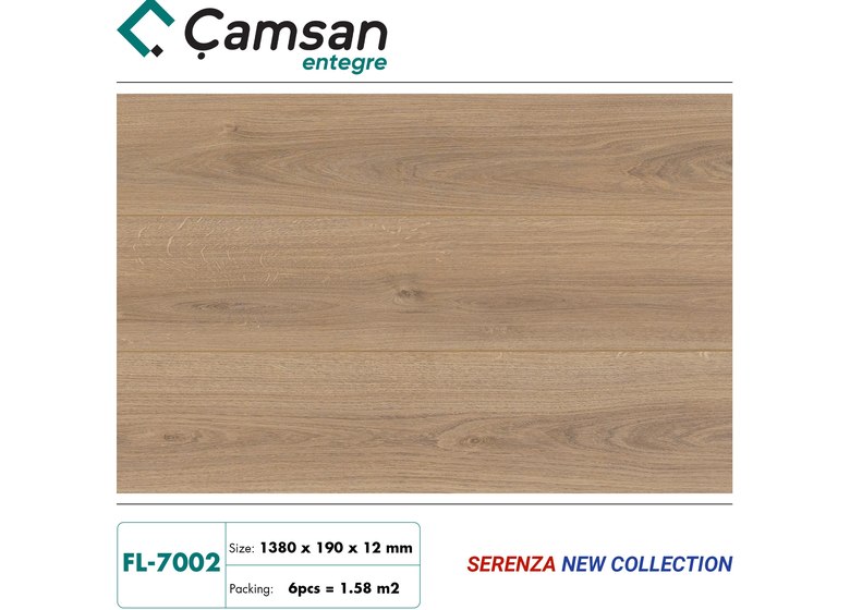 Sàn gỗ Camsan 12mm Serenza - FL7002