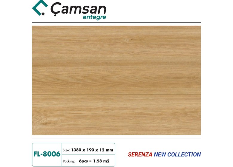 Sàn gỗ Camsan 12mm Serenza - FL8006