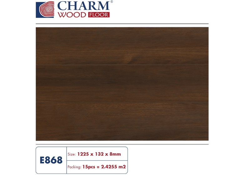 Sàn gỗ Charm Wood 8mm - E868