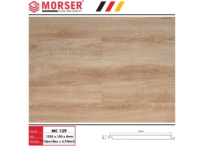 Sàn gỗ Morser 8mm - MC139