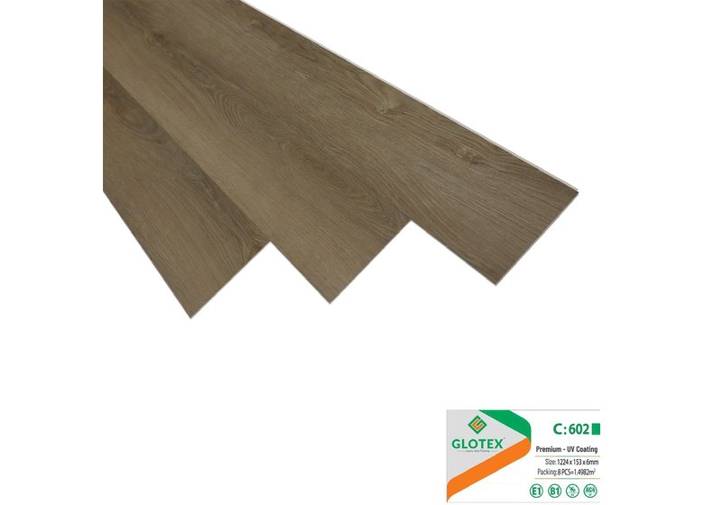 Sàn nhựa Glotex SPC 6mm - C602