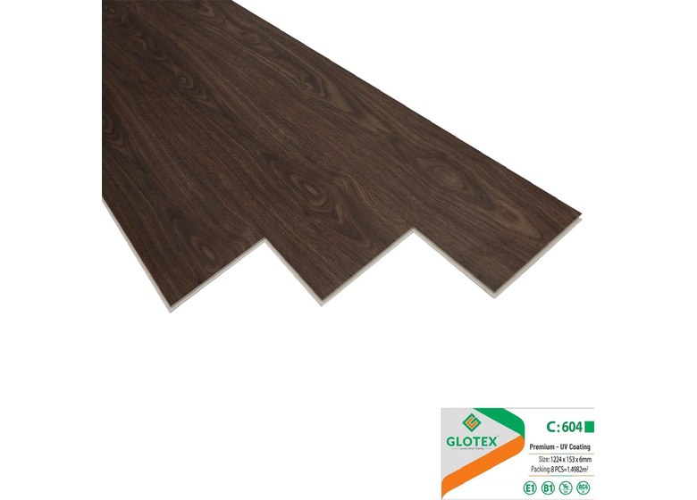 Sàn nhựa Glotex SPC 6mm - C604