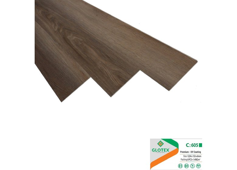 Sàn nhựa Glotex SPC 6mm - C605