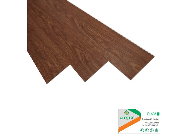 Sàn nhựa Glotex SPC 6mm - C606