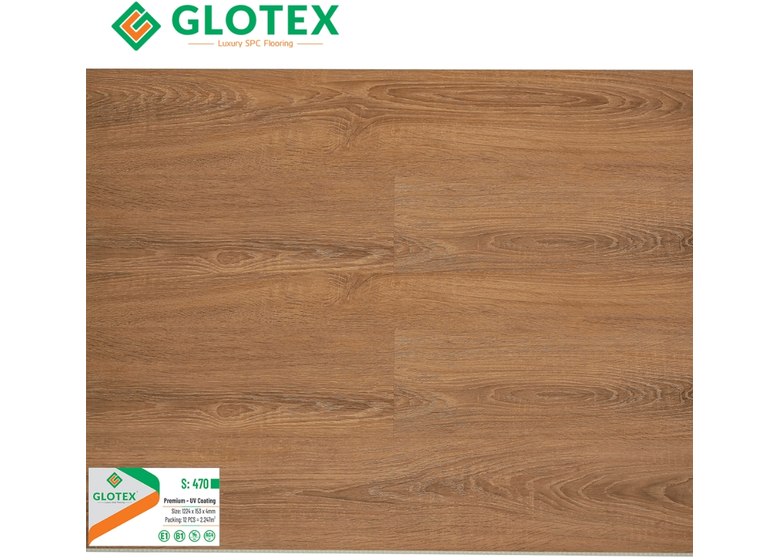 Sàn nhựa Glotex SPC 4mm - S470