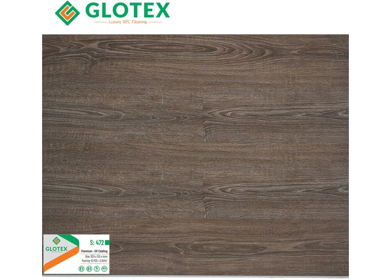 Sàn nhựa Glotex SPC 4mm - S472