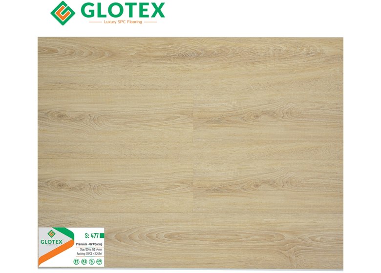 Sàn nhựa Glotex SPC 4mm - S477
