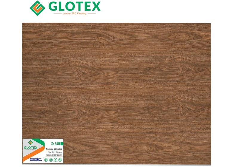 Sàn nhựa Glotex SPC 4mm - S479